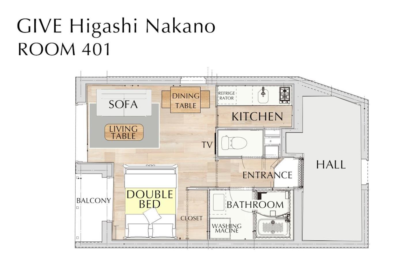 Give Higashi Nakano Τόκιο Εξωτερικό φωτογραφία