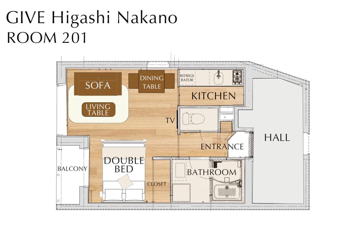 Give Higashi Nakano Τόκιο Εξωτερικό φωτογραφία